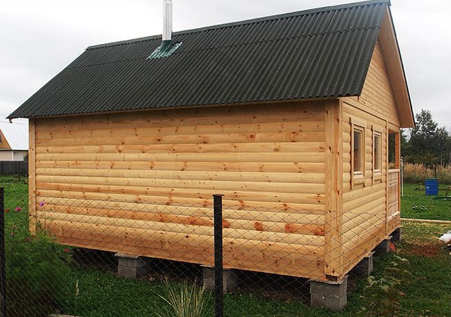 Фундамент для бани Фундамент для бани